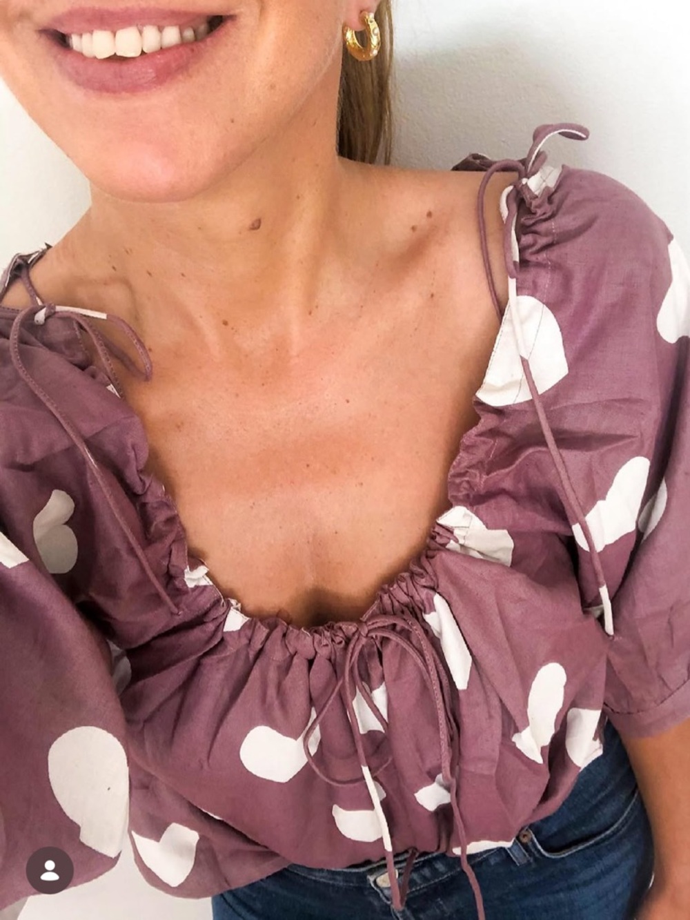 Kinga Csilla liberty blouse